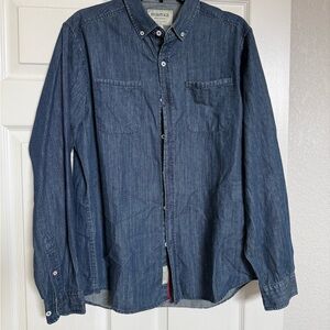 Heritage Casual denim Button Down Shirt